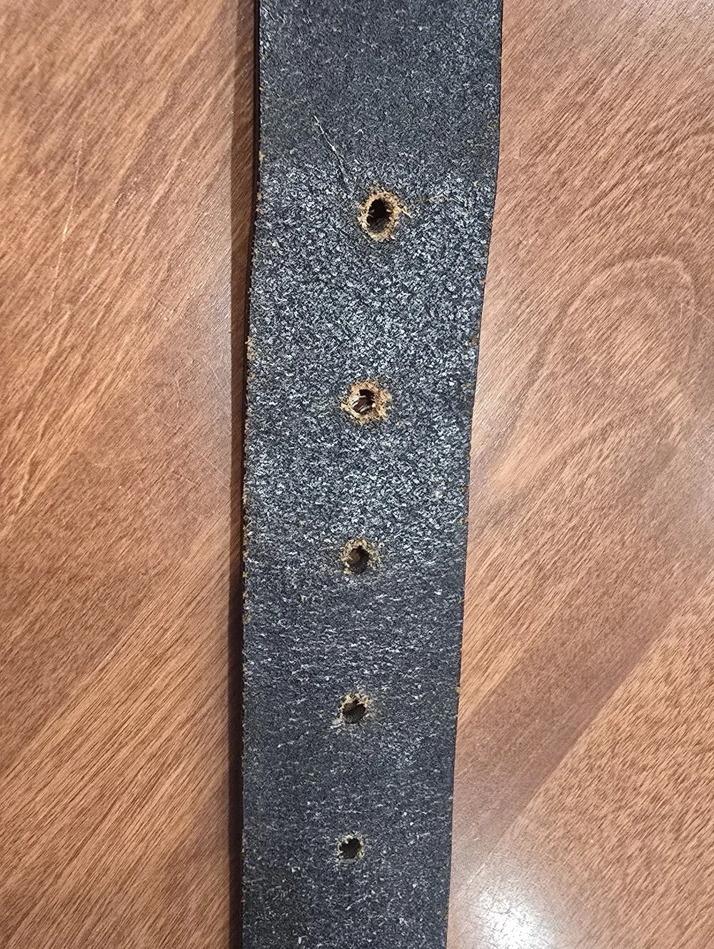 Fossil Men's Genuine Leather Black Belt Size 100/40